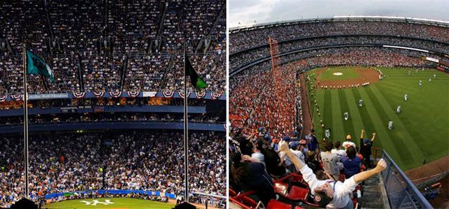 Thanks for the Memories, September 22, September 29:  The final games were played at Yankee Stadium and Shea Stadium, as the teams got ready for new eras.  However, the moves were not with controversyâthe Yankees for demanding more tax-free bonds for the stadium's construction as it shops for more high-priced talent and the Mets to allowing the new stadium to be named Citi Field as the government bails out Citibank.
